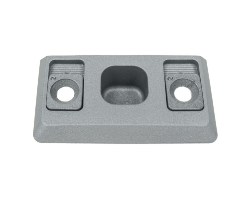 Schließmulde Made in Germany - 018300000426 erial/Oberflächen: Edelstahl V2A matt gebürstet, Produktgruppe: Schloss-Zubehör mit Rastplatten +/-2,5 mm verstellba