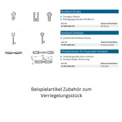 Verriegelungsst&uuml;ck oben Made in Germany - 018321000010 erial/Oberfl&auml;chen: St galvanisch verzinkt, Produktgruppe: Schloss-Zubeh&ouml;r&lt;br /&gt;&lt;br /&gt;- 10 mm Kopfdurchmesser&lt;br /&gt;&lt;br /&gt;Artik