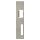 Schließblech für auswärts öffnende Türen DIN-Rechts 225 x 47,5 x 3 mm für E-Öffner - V018044700426 rial/Oberflächen: Edelstahl V2A matt gebürstet, Produkt-Richtung: DIN rechts, Pro