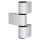 WSS 3D-PLUS Türband, für 10 mm Flügelaufschlag, 3-teilig - V040762365114 - Hochwertige Qualität - Zuverlässig und langlebig - Top Ware zum günstigen Preis