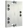 Bohrlehre ein- und auswärts öffnende Türen, 92/105 mm - V041120092105 rial/Oberflächen: Al blank, Produktgruppe: 3D-PLUS Aluminium-Türbänder, Drehpunkt in mm (Bänder): 36, Achse in