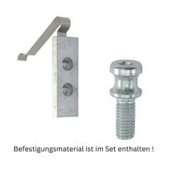 WSS 2D Aluminium-Türband, 3-teilig - V041522563114 - Hochwertige Qualität - Zuverlässig und langlebig - Ideal für den professionellen Einsatz - Top Ware zum günstigen Preis