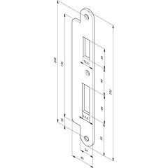 Schließblech Schließblech von ASSA ABLOY...
