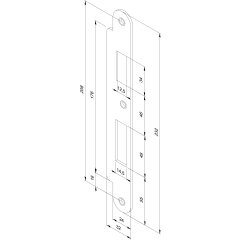 Schließblech Schließblech von ASSA ABLOY...