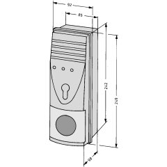 Fluchttür-Steuerterminal...