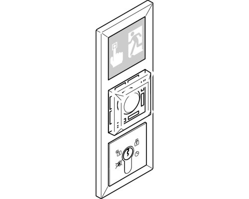 Fluchttürsteuerterminal Fluchttürsteuerterminal von ASSA ABLOY 1384-11B1--0400