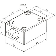 Aufschraub-Falle Aufschraub-Falle von ASSA ABLOY...