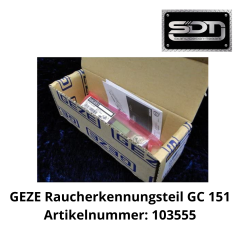 GEZE Raucherkennungsteil/Rauchschalterplatine GC 151 Artikelnummer:103555