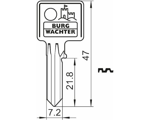 Burg-Wächter für 400 40-60 etc.NP ROHLING 68 R