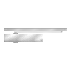 Set TS 61 Gleitschiene EF DIN links RAL 9006 ECO silber...