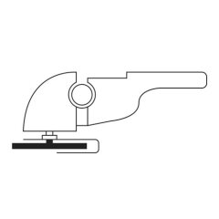 1 x Topfbürste BTVZ für Edelstahl 65x20 mm...