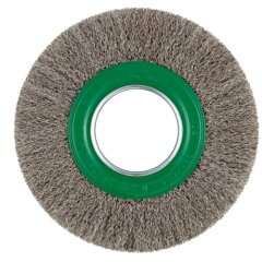 1 x Rund-Drahtbürste BRVW für Edelstahl 150x23...
