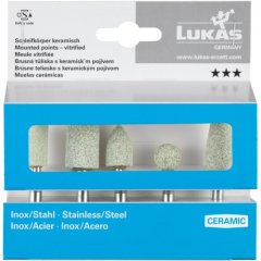 1 x Schleifstift-Set 5-teilig für Edelstahl/Stahl...