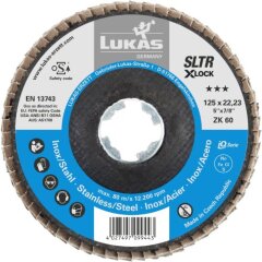 10 x Fächerschleifscheibe SLTR Ø 125 mm...