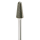 LUKAS Fräser HFL Rundkegelform für Edelstahl/Stahl 12x30 mm Schaft 6 mm | Verz. 3