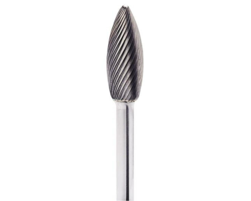 LUKAS Fräser HFH Flammenform für harte Werkstoffe 12x30 mm Schaft 6 mm | Verz. 4