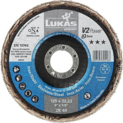 LUKAS Fächerschleifscheibe V2 Power universal...