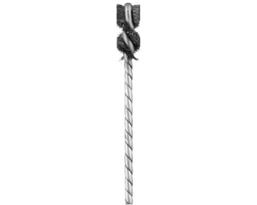 LUKAS Rohrbürste RBSD universal 10x25 mm für Bohrmaschinen gewellt