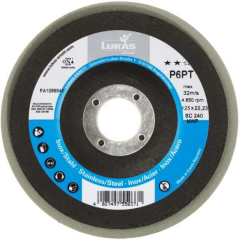 LUKAS Polierteller P6PT Ø 125 mm Medium | Korn 150...
