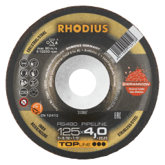Schruppscheibe, Typ: RS480 PIPELINE, Menge: 25.0...