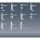 OGL Click Rosetten-Drückergarnitur D110 9mm FS AL PZ mit OGL Click System; Federunterstützung; Türstärke 40 - 66 mm